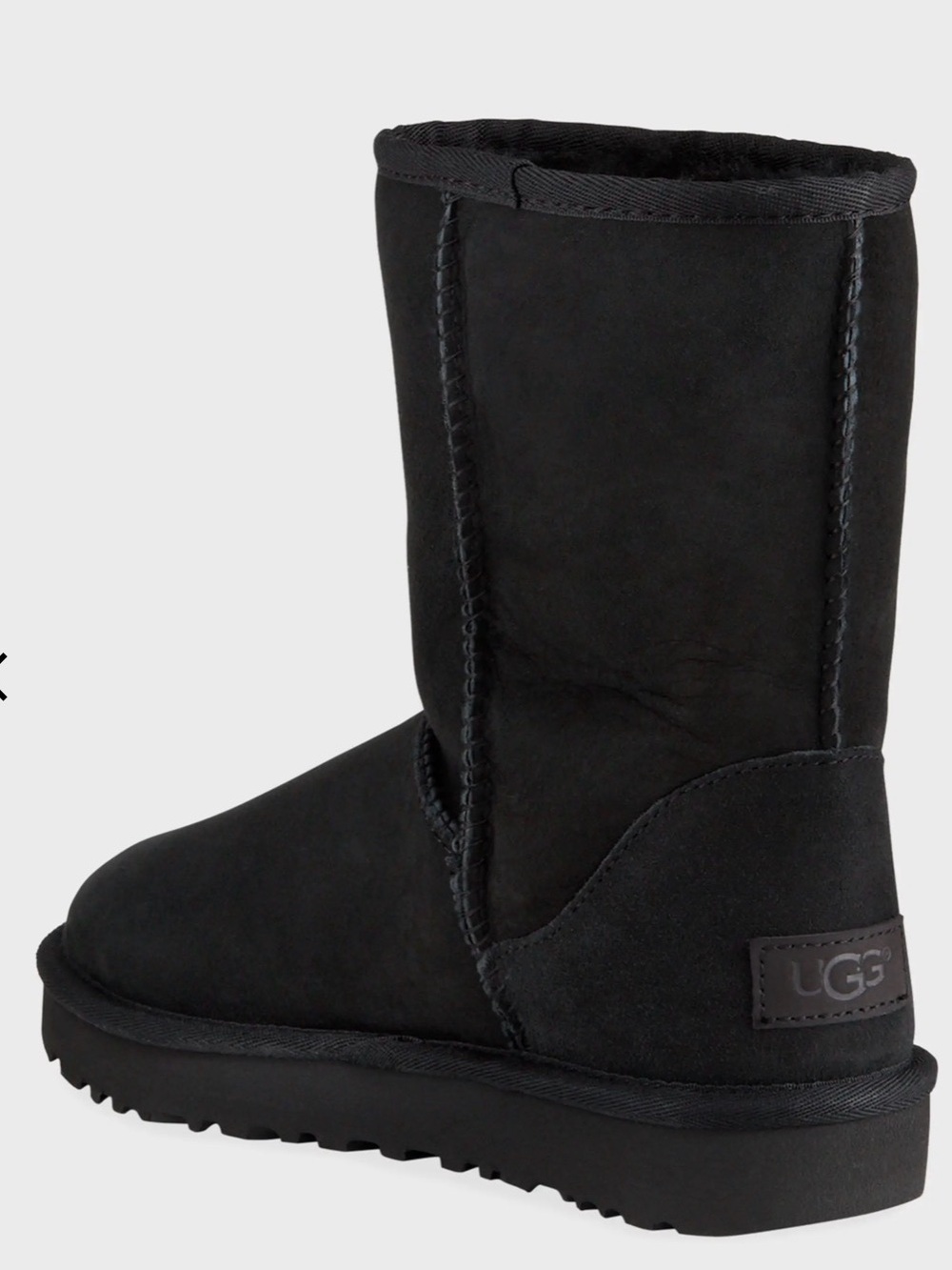UGG Classic Short Boots in Black